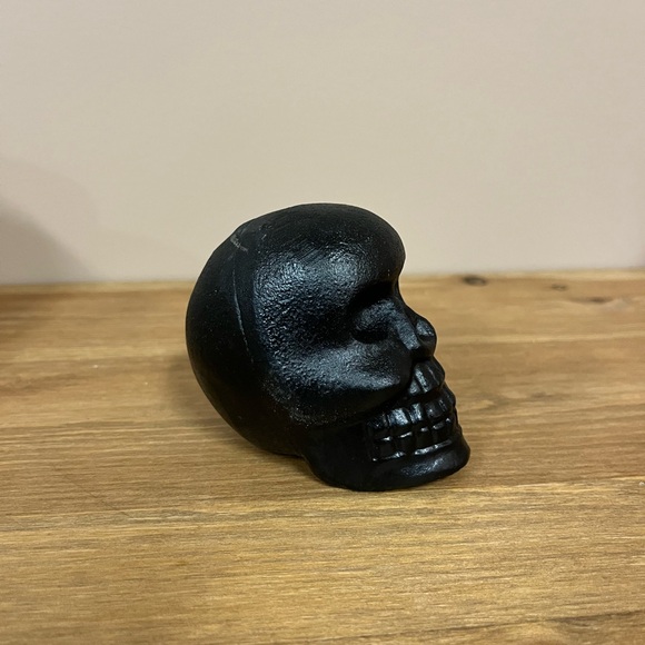 Cast Iron Skull Decor - Picture 2 of 3